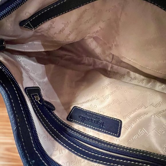 Look hip while out and about with this cool, boho Tignanello shoulder bag! - Picture 3 of 5